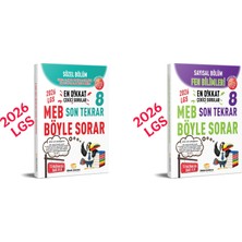 2026 Lgs Son Tekrar Sözel Soru Bankası ve Son Tekrar Fen Bilimleri Soru Bankası