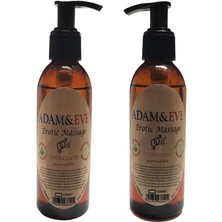 Hintohu Adam&eerkeklere Kadınlara Özel Çikolata Çilek Aromalı Masaj Yağı Massage Oil 125ML
