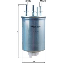 Mahle Depomix Yakit Filtresi Land Rover Discovery 3.0 16 -, Range Rover Iv 3.0 12 -