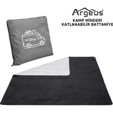 Kamp Minderi & Katlanabilir Polar Kamp Battaniyesi - Argeus - Gri