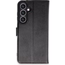 Armüz Samsung Galaxy S24 Fe Kılıf Trend S Plus Kapaklı Kılıf - Siyah