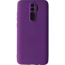 Sylar Redmi Note 8 Pro Kılıf First Silikon - Mor