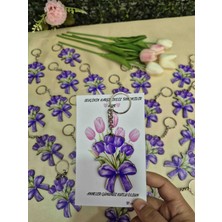 Lotus Takı Lale Buketi Anahtarlık(20 adet)