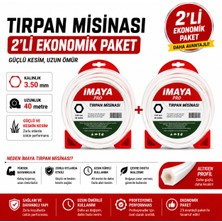 İmaya Pro Tırpan Misinası 3.5mm 40MT 6 Köşe | 2'li Ekonomik Paket