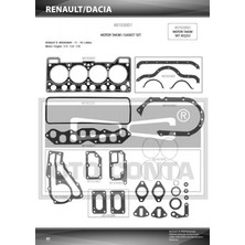 Oto Conta Depomix Motor Takim Contasi R9 1400 Benzinli Skc 1.40MM / Keçesiz