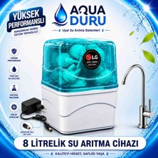Su Arıtma Cihazı 8 Litrelik Pompalı Lg Chem (Mavi-Turkuaz)