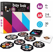 Zet Zeka BAY BAK Zeka ve Akıl Oyunu 4+ Yaş 2-6 Oyuncu