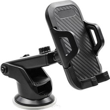 Torima JX-010 Çok Amaçlı Araç İçi Telefon Tutucu Siyah 360° Döner Başlık ile Uyumlu Cihazlar