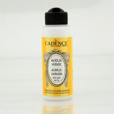 Cadence 120 Ml Su Bazlı Akrilik Vernik Yarı Mat Satin Ahşap ve Metal Yüzeyler İçin Koruyucu