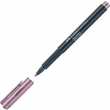 Faber-Castell Açık Mor Metallics Keçeli Kalem 1 Adet Ölçülerle Kullanıma Uygun