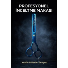 Sarah Profesyonel Inceltme Makası Paslanmaz Çelik – Kuaför & Berber Için Ara Thinning Makas