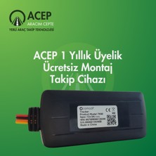 Acep Smart Mini Araç Takip Sistemi (Montaj Hediyeli)