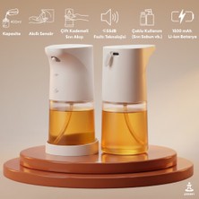 Pizen Bloom Otomatik Sensörlü Köpük Sıvı Sabunluk - Şarjlı - 2 Kademeli Akış - Ipx5 Suya Dayanıklı