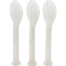 Açsel Plastik Çatal Kaşık Bıçak Seti Kamp Piknik Restoran Paket Servis Yemek Seti 3'lü
