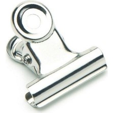 Linea 2003 Round Clips Metal Maşa Kıskaç 50 mm 6'lı Setli Ürün Güçlü Yay ile Güvenli Tutma