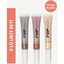 Allık, Kontür, Aydınlatıcı 3'lü Set (Blush, Contour, Highlighter)