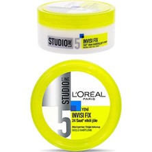 L'Oréal Paris Studio Line Invisi Fix 150 ml X2 Jöle Mineral İçeren Formülü ile Kalıntı Bırakmaz