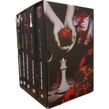 Stephenie Meyer Gece Yarısı Güneşi - Şafak Vakti - Tutulma - Yeniay - 5 Kitap Ciltsiz Epsilon Yayınevi