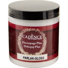 Cadence Dekopaj Plus Yarı Mat Dekopaj Tutkalı 250 ml Parlak-Gloss Özellikli Sanatsal Malzeme