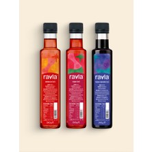 3'lü Ürün - Ravla Hibiskus Özü 340G / Yaban Mersini Özü 340G / Vişne Özü 340G