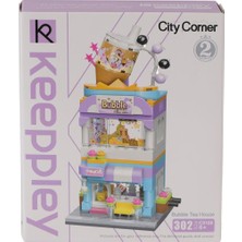 KP0108 Keeppley Bubble Tea Kafe 302 Parça Block Oyuncak