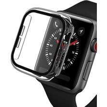Mi7a Apple Watch 44 mm 360 Derece Koruyucu Kılıf Siyah
