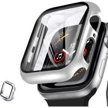 Mi7a Apple Watch 44 mm 360 Derece Koruyucu Kılıf Siyah