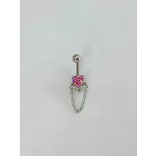 The Gencoo Kalp Detaylı Sallantılı Göbek Piercing