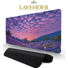 ORYN Nature / Lavender Edition | 70X30 cm Gaming Mousepad - (3mm Kalınlık)