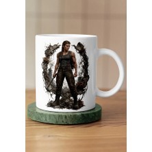 Mithor Shop Abby Harabe Çemberli The Last Of Us Fan Art Kupa