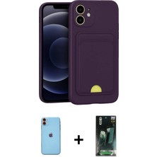 Pileli Store Pilelistore™ iPhone 11 Kılıf Vadi Çizgi Prime - Şeffaf 360 Full Body Arka Koruyucu + Neon Fosforlu Kamera Lens - Tu