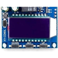 Emay Center XY-CD60L 6V-60V LCD Ekranlı Akü Batarya Şarj ve Deşarj Kontrol Modülü Röleli
