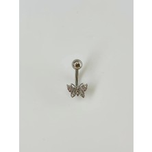 The Gencoo Kelebek Detaylı Göbek Piercing