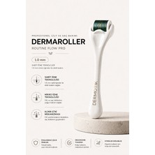 Dermotik Titanyum Uçlu 540 Iğneli Saç ve Cilt Bakım Dermarolleri Masaj Aleti 1 mm