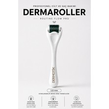 Dermotik Titanyum Uçlu 540 Iğneli Saç ve Cilt Bakım Dermarolleri Masaj Aleti 1 mm