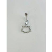 The Gencoo Hello Kıtty Detaylı Göbek Piercing