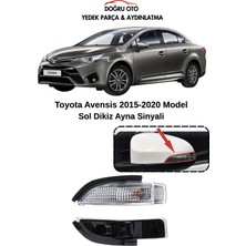 Doğru Oto Toyota Avensis Sol Dikiz Ayna Sinyali 2015-2020