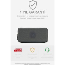 Visees Krinkıl Kumaş Çift Bölmeli Kalemlik