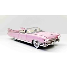 Dianomi Chezhi 1 24 Ölçek 1959 Cadillac Eldorado Biarritz Pink Sesli Işıklı