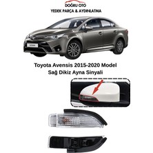 Doğru Oto Toyota Avensis Sağ Dikiz Ayna Sinyali 2015-2020