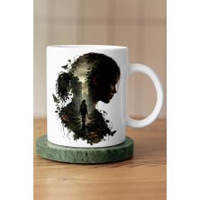 Mithor Shop Ellie Silüet ve Yolculuk Temalı The Last Of Us Fan Art Kupa