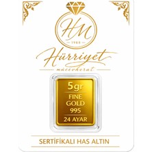 Hürriyet Mücevherat 24 Ayar Gram Altın