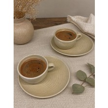 Choice 2'li Takım Fincan ve Tabak Seti Espresso Fincanı Double Espresso Sunumu Cortado / Macchiato Fincanı