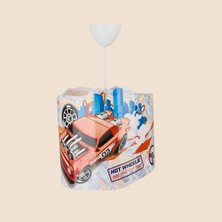 Ykc Hot Wheels Film Şerit Tavan Sarkıt - Renkli