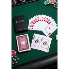 Weather Forecast Kırmızı Plastik Su Geçirmez Jumbo Blackjack Iskambil Oyun Kağıdı CIN642KR