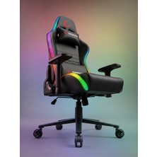 Rampage KL-R19 Moncher Rgb Aydınlatmalı Siyah Oyuncu Koltuğu