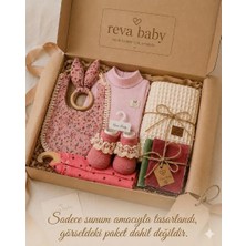 Reva Baby 7 Parçalı Bebek Hediye Seti - Özel Kraft Kağıt Sargılı