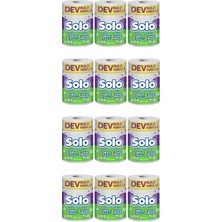 Solo 12'li Dev Rulo Havlu Ultra Emici 2 Katlı Mutfak ve Temizlik Kullanımı İçin İdeal