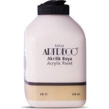 Artdeco Akrilik Ahşap Boyası 3646 Krem Renk 500 ml Yeni Formül Özellikli