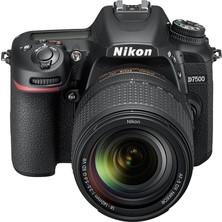 Nikon D7500 20,9MP Fotoğraf Çözünürlüğü 18-140mm Lensli Dijital Fotoğraf Makinesi 3,2 inç Ekran